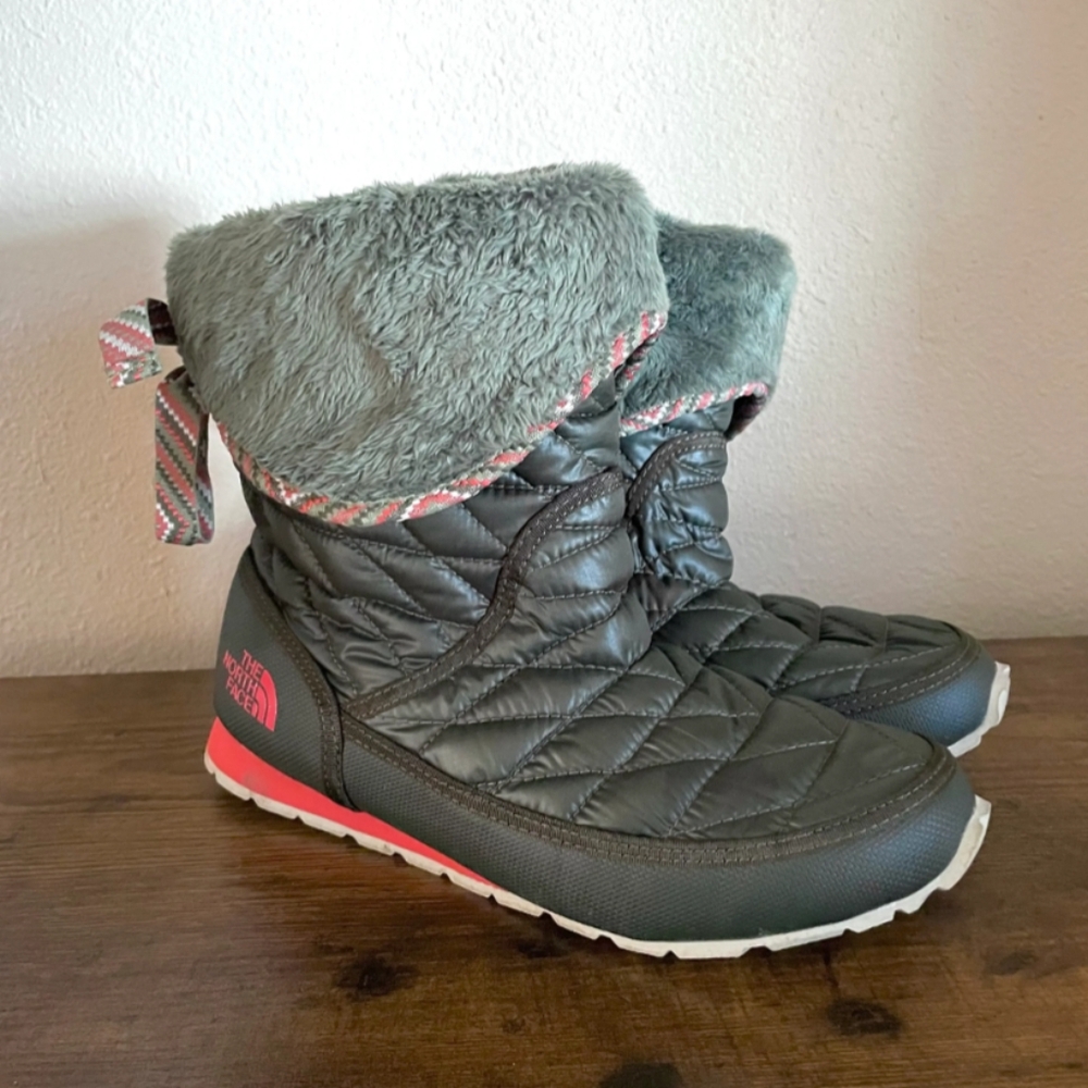 The North Face down booties